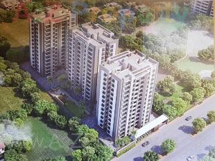 Elevation of real estate project Apple Harmony located at Varachha, Surat, Gujarat