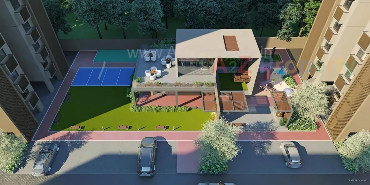 3D Elevation of real estate project Aranya Ii located at Godadra, Surat, Gujarat