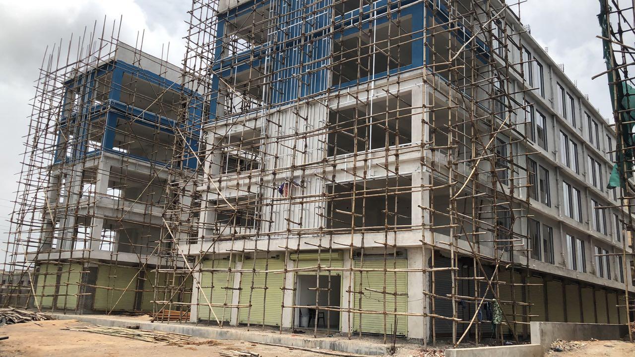 44905_const of real estate project Arihant Plaza located at Dindoli, Surat, Gujarat
