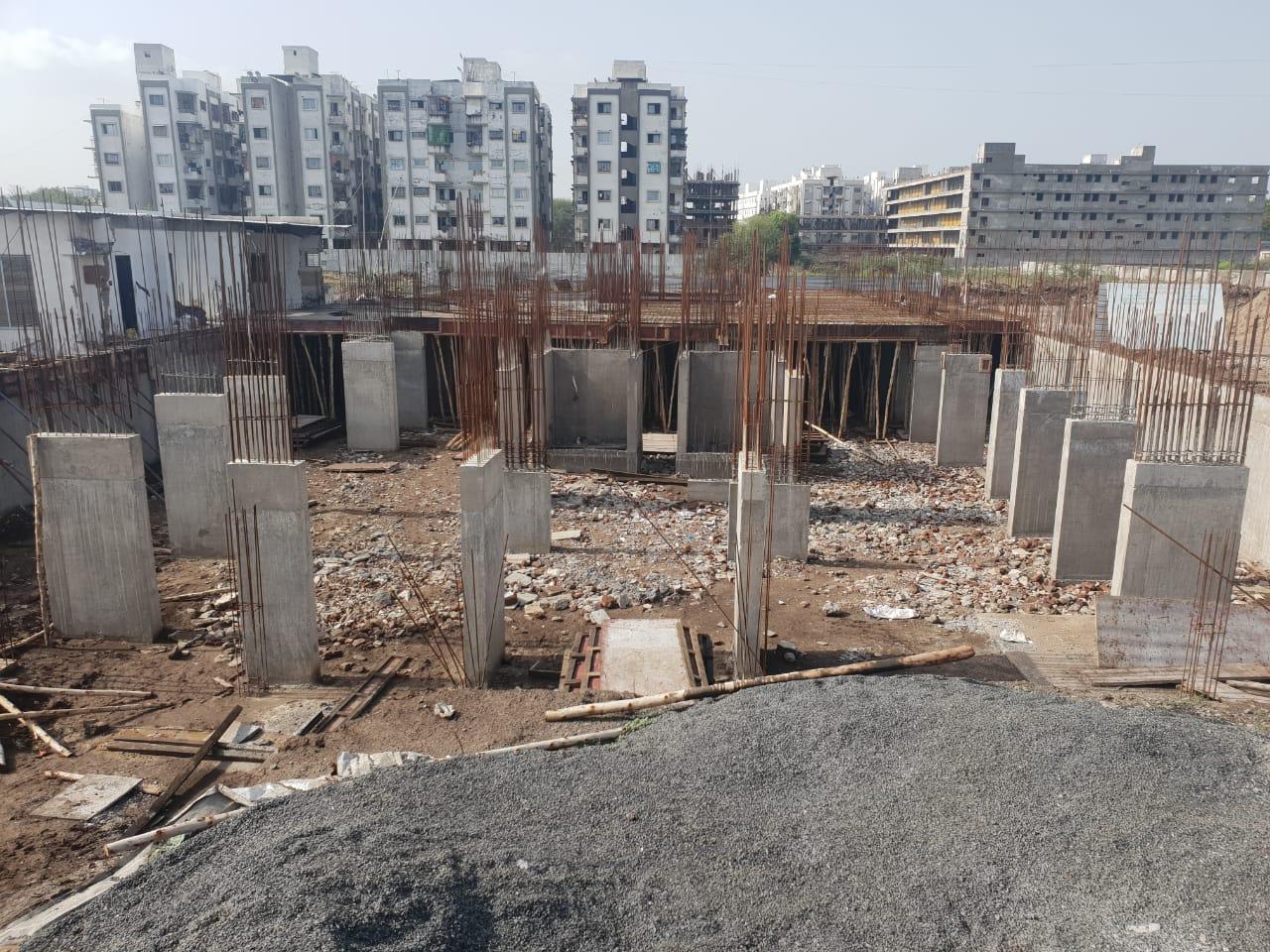 166310_const of real estate project Ashirwad Heights located at Kosad, Surat, Gujarat