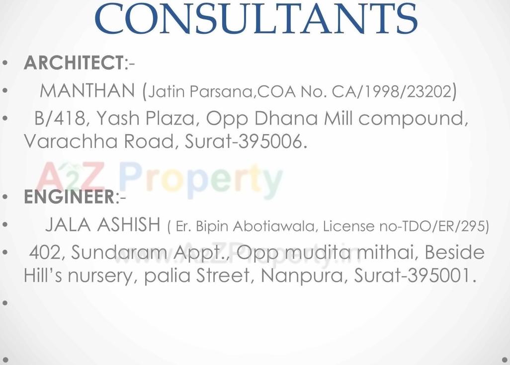  of real estate project Ashirwad River Homes located at Surat, Surat, Gujarat