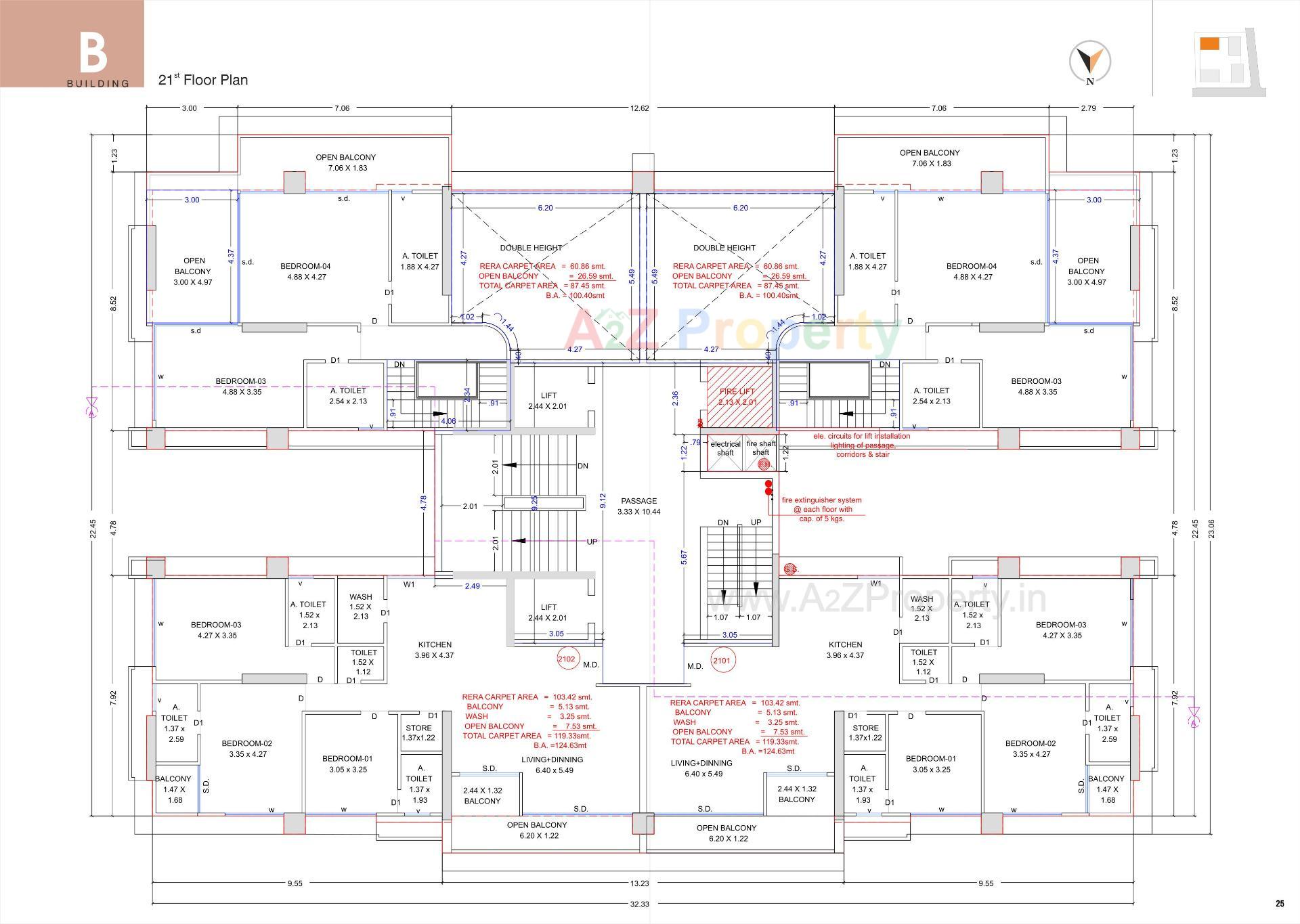 Layout of real estate project Ashtavinayak Homes located at Pal , Surat, Gujarat