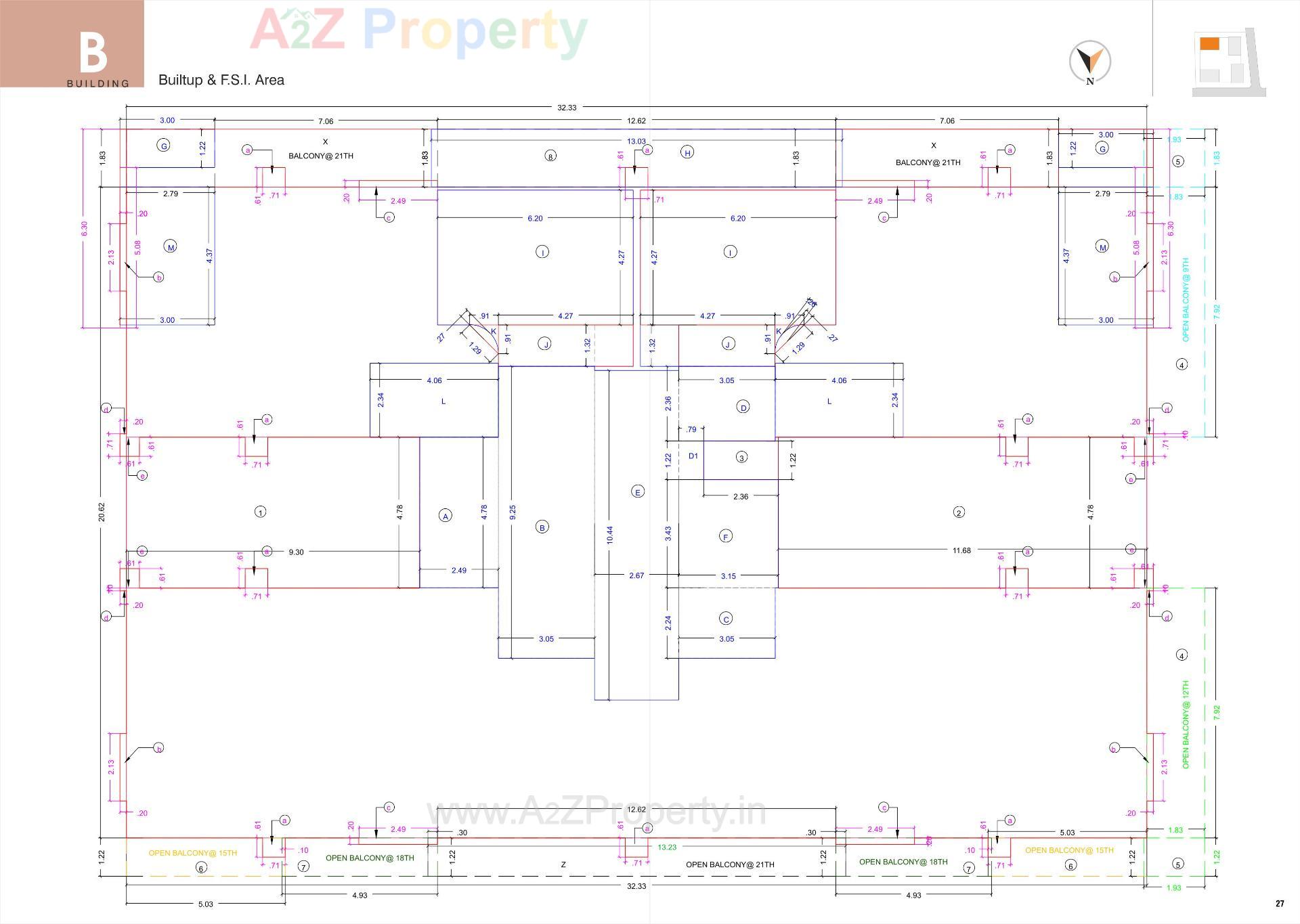 Layout of real estate project Ashtavinayak Homes located at Pal , Surat, Gujarat