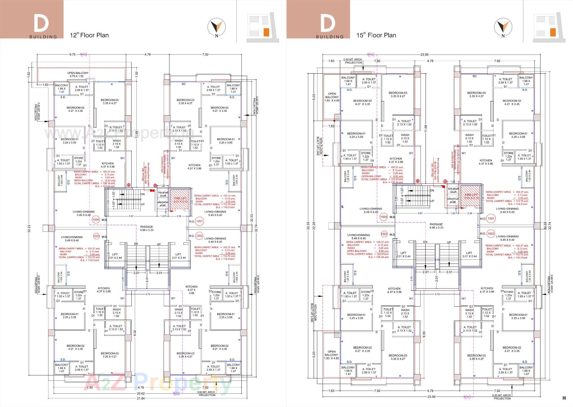 Layout of real estate project Ashtavinayak Homes located at Pal , Surat, Gujarat