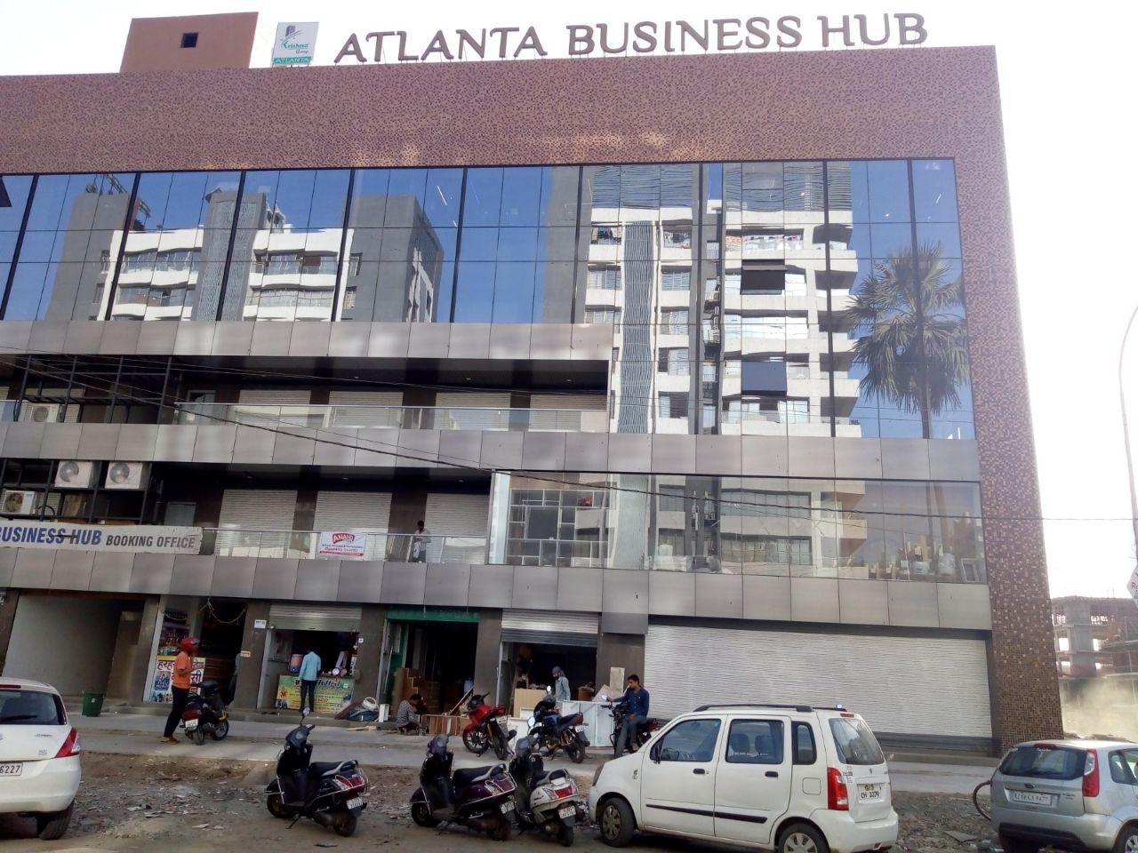 101817_const of real estate project Atlanta Business Hub located at Vesu, Surat, Gujarat