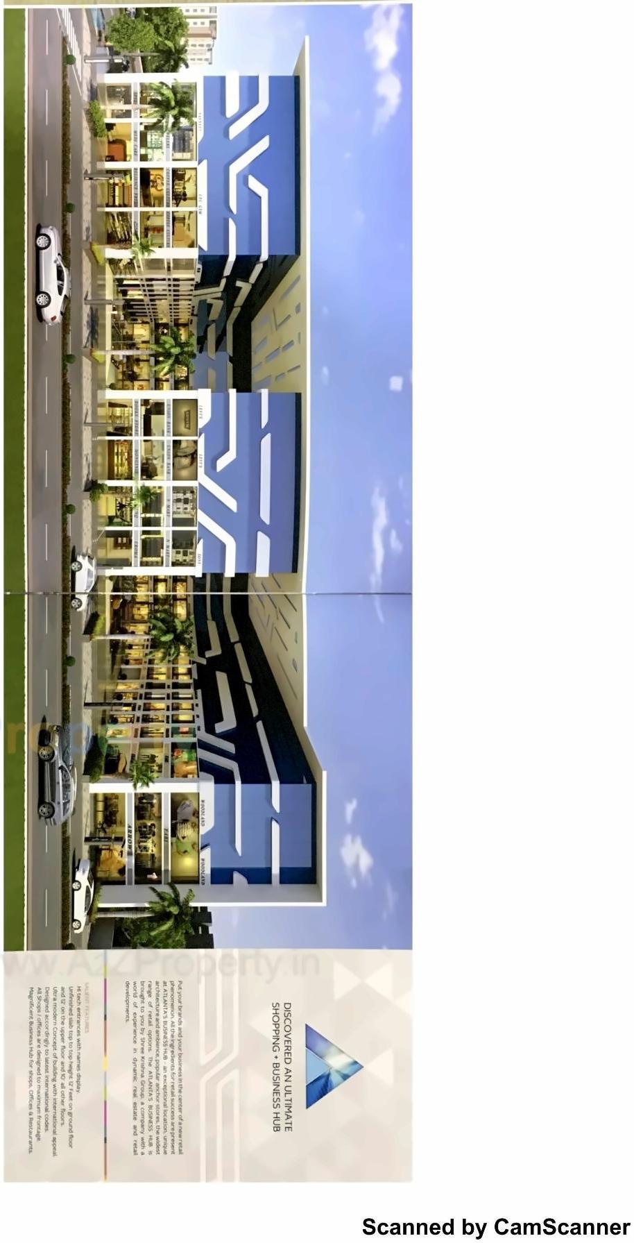  of real estate project Atlanta Business Hub located at Vesu, Surat, Gujarat