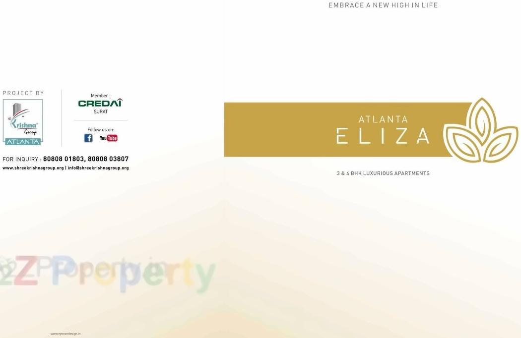  of real estate project Atlanta Eliza located at Bharthana, Surat, Gujarat