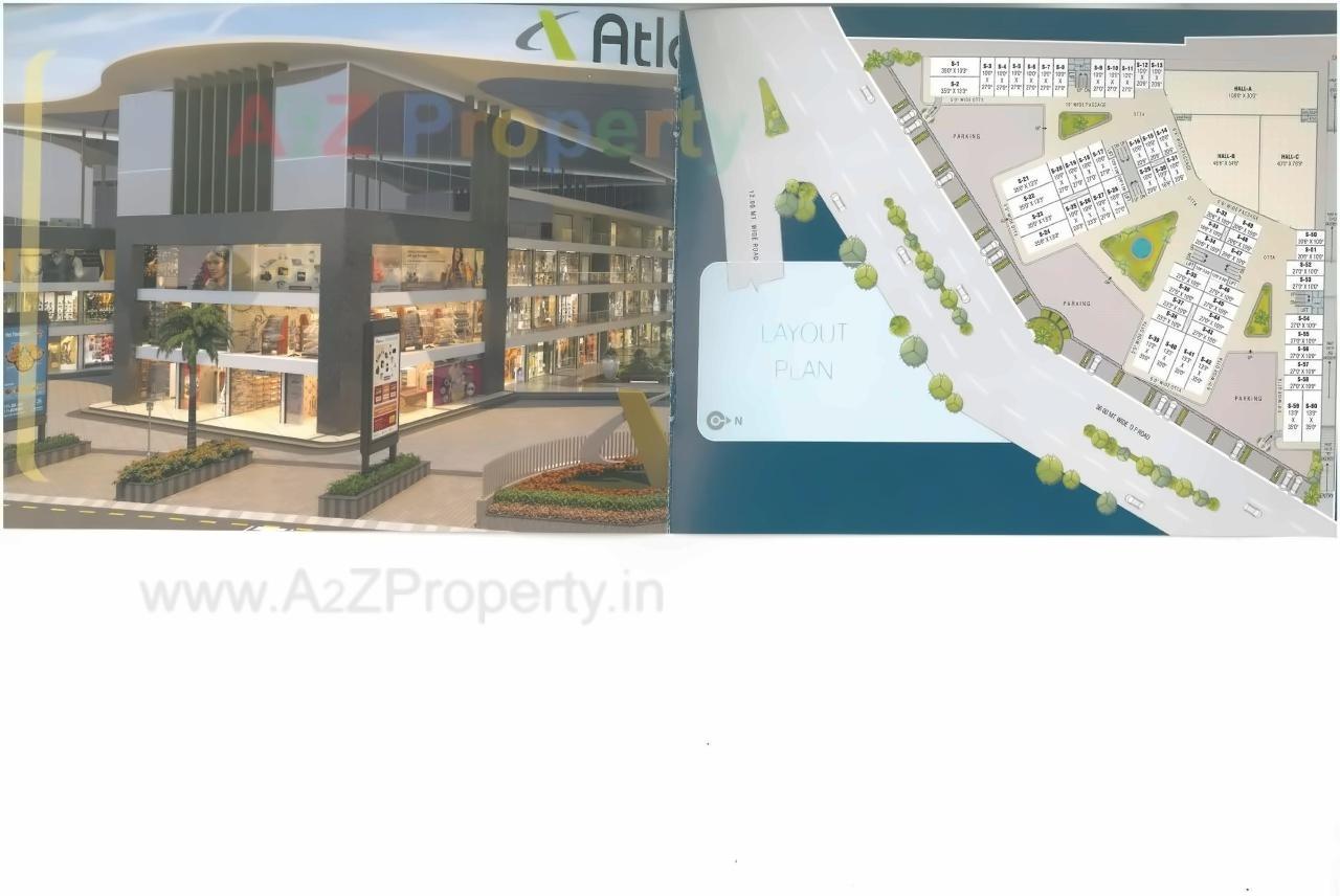  of real estate project Atlanta Mall located at Varachha, Surat, Gujarat
