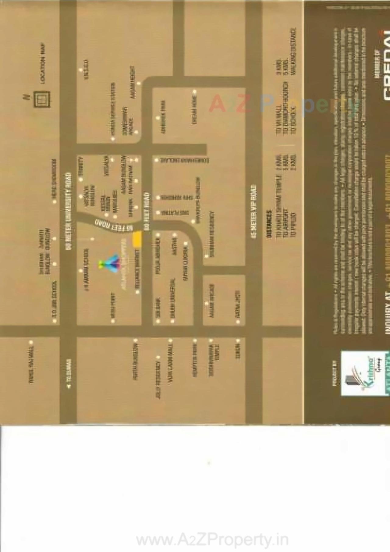  of real estate project Atlanta Shoppers located at Vesu, Surat, Gujarat