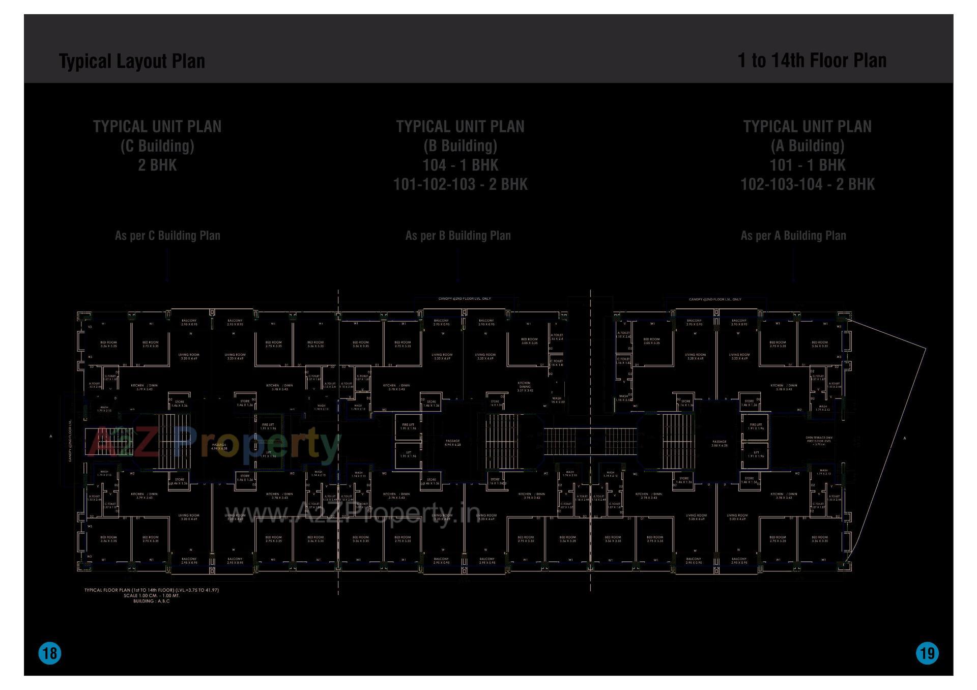  of real estate project Atulya Residency located at Sarthana, Surat, Gujarat