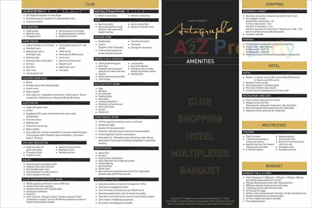  of real estate project Autograph located at Vesu, Surat, Gujarat