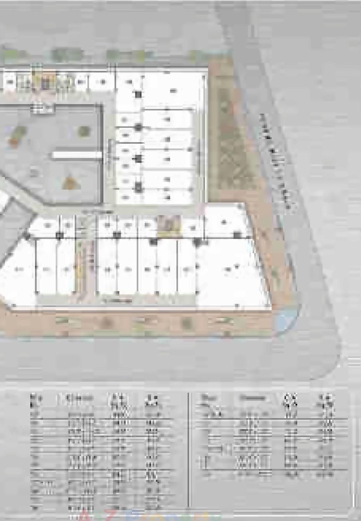 Layout of real estate project Avadh Arena located at Bharthana, Surat, Gujarat