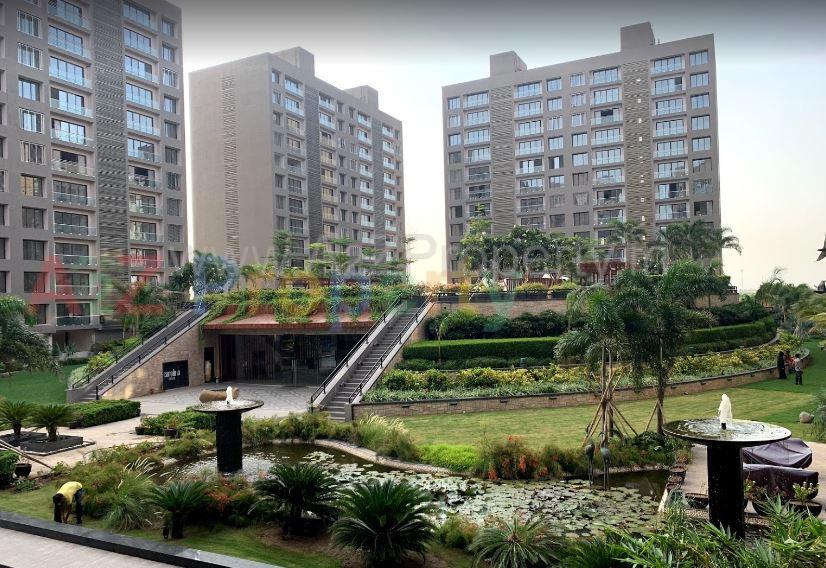 3D Elevation of real estate project Avadh Carolina located at Dumas, Surat, Gujarat