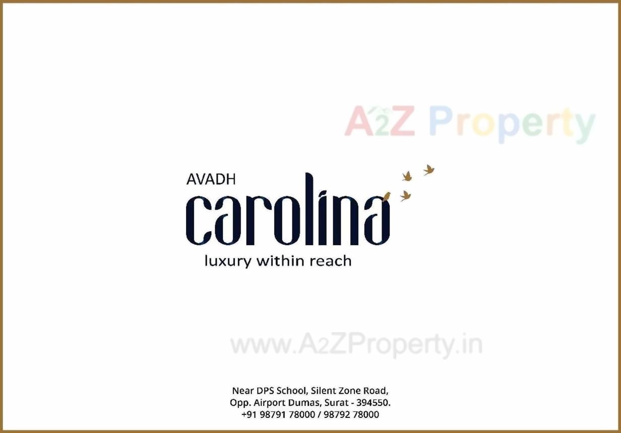 of real estate project Avadh Carolina located at Dumas, Surat, Gujarat