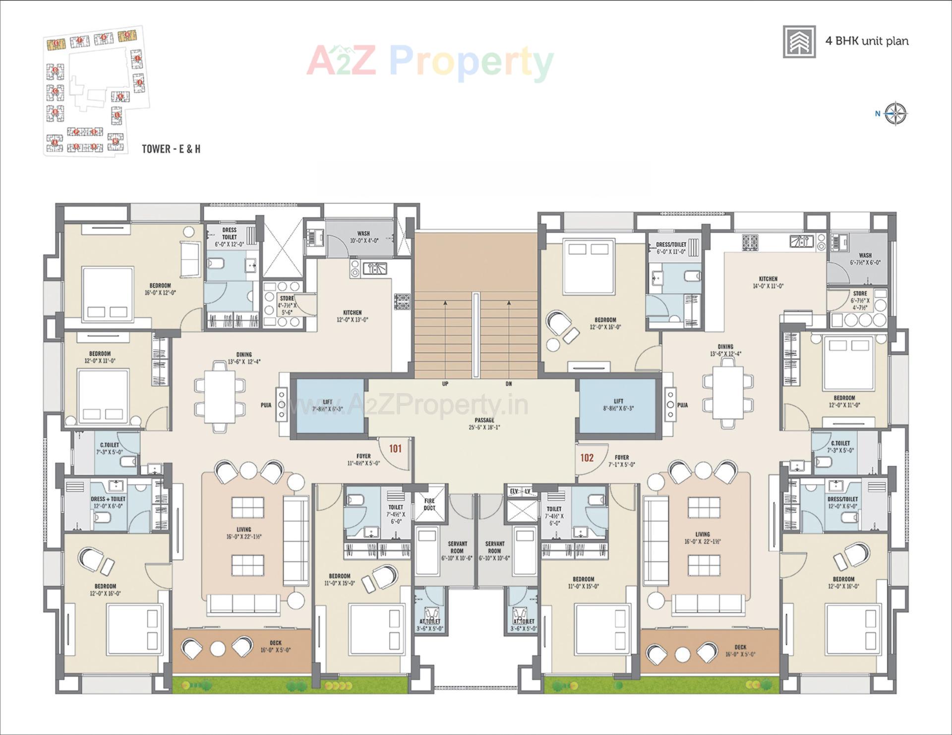 Layout of real estate project Avadh Hebitat located at Dumas, Surat, Gujarat