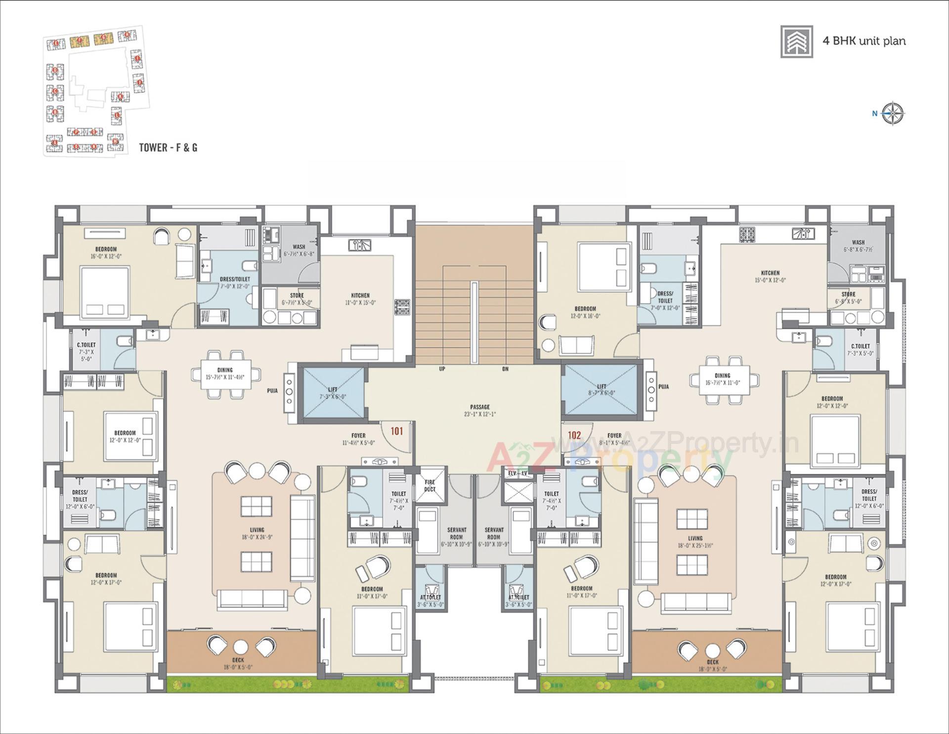 Layout of real estate project Avadh Hebitat located at Dumas, Surat, Gujarat