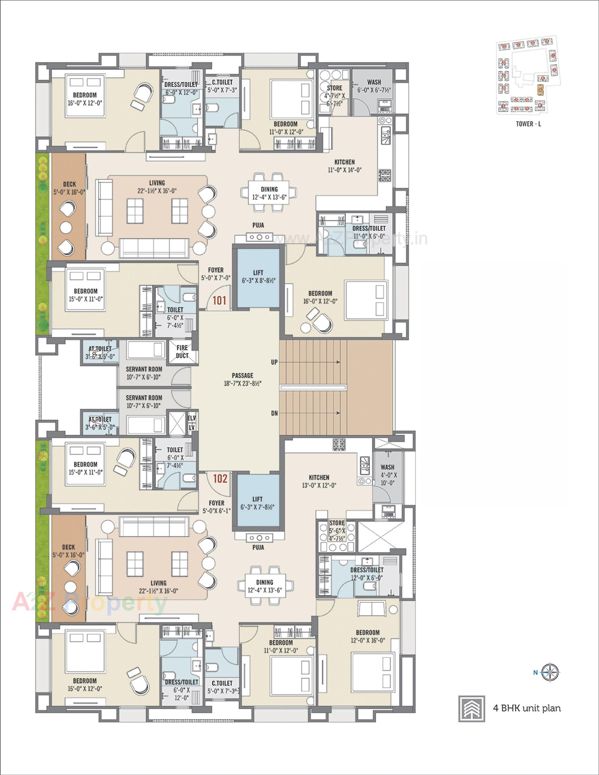 Layout of real estate project Avadh Hebitat located at Dumas, Surat, Gujarat