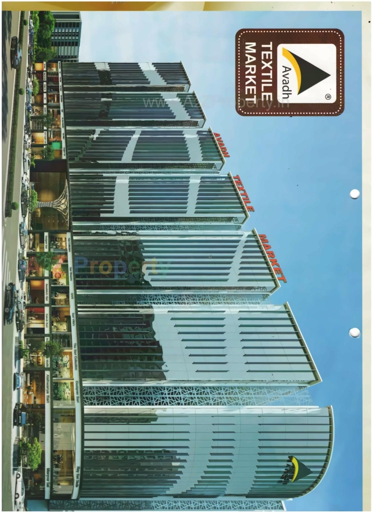  of real estate project Avadh Textile Market located at Umarwada, Surat, Gujarat