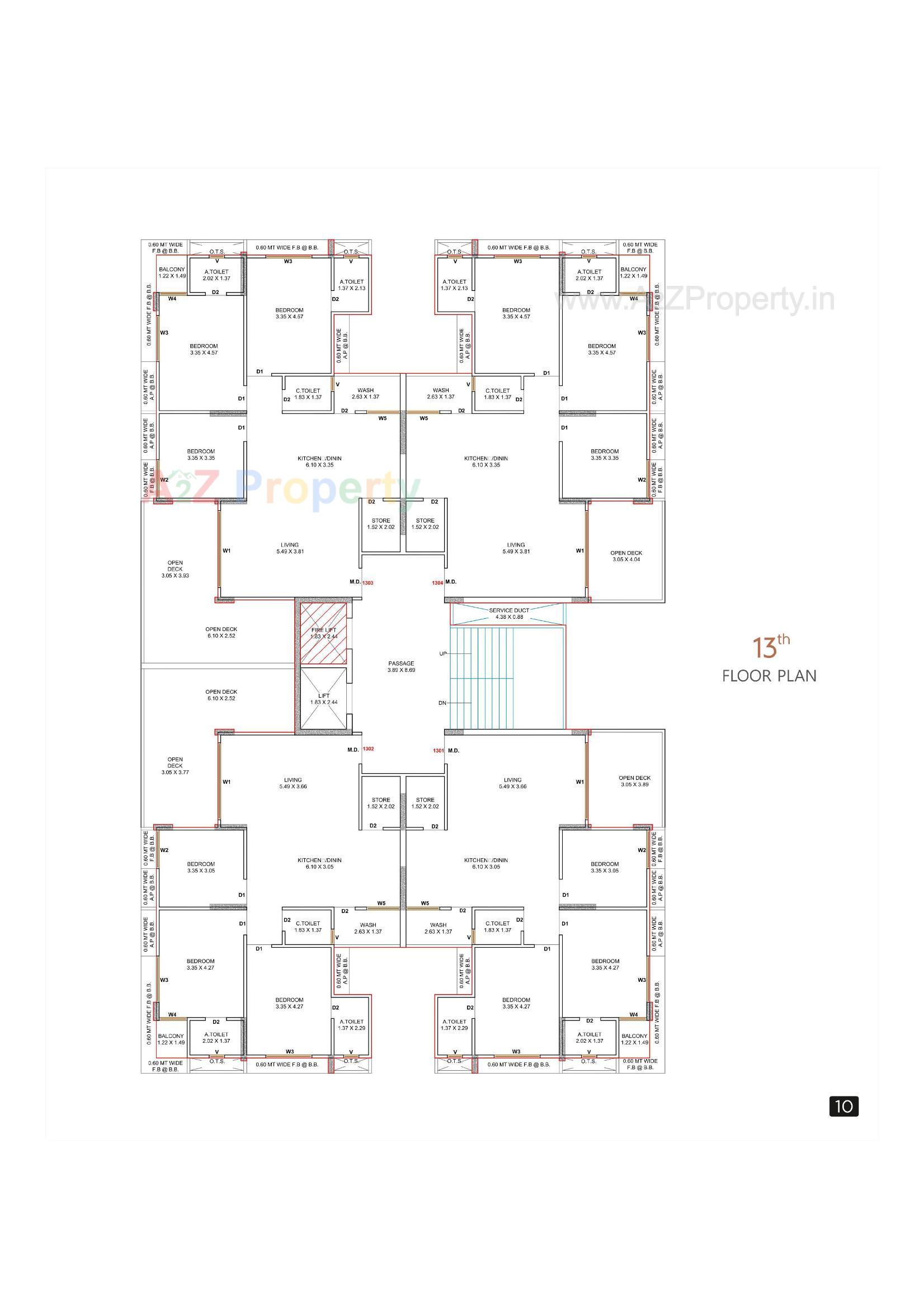 Layout of real estate project Avkash located at Dabholi, Surat, Gujarat