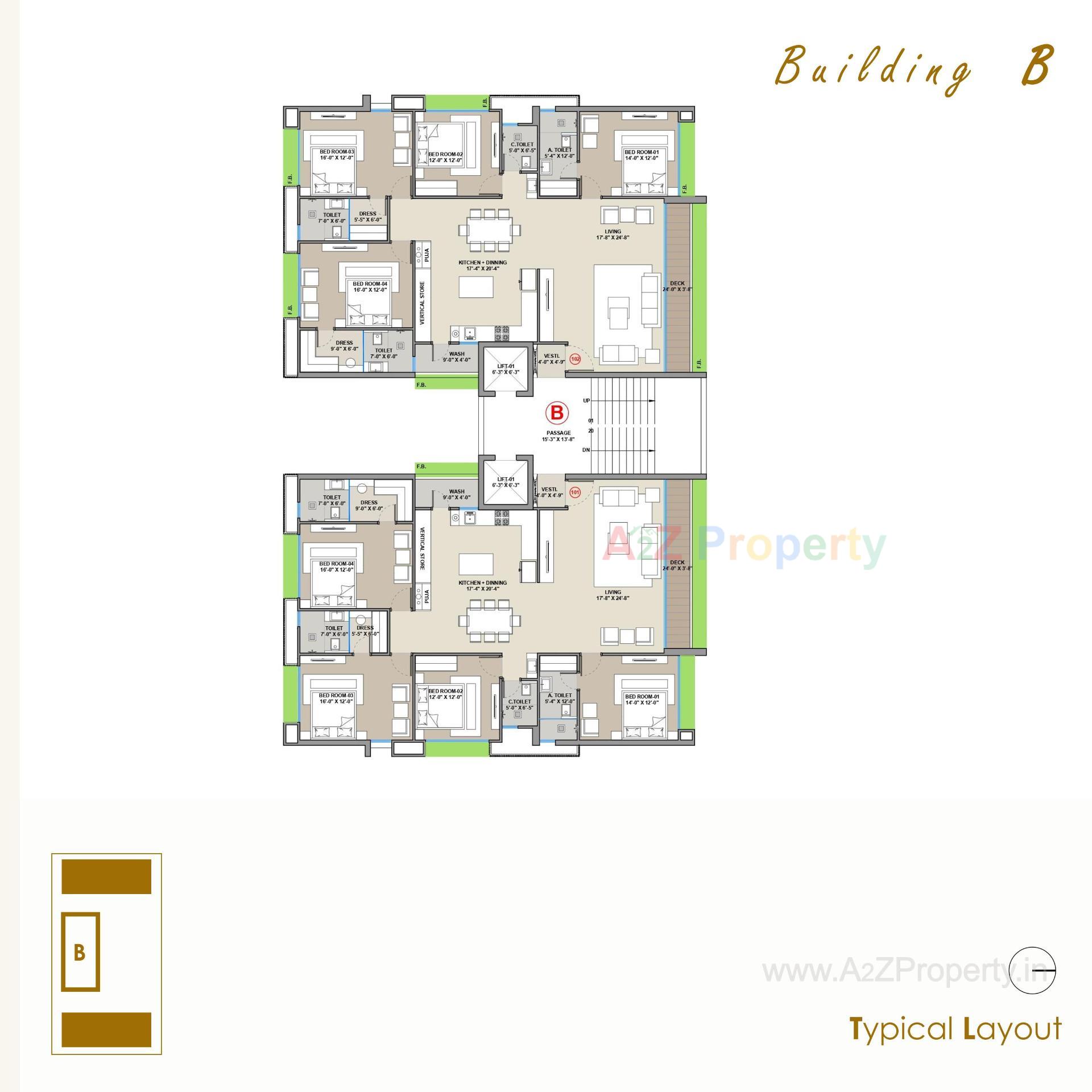 Layout of real estate project Baghban The Life Style located at Pal, Surat, Gujarat
