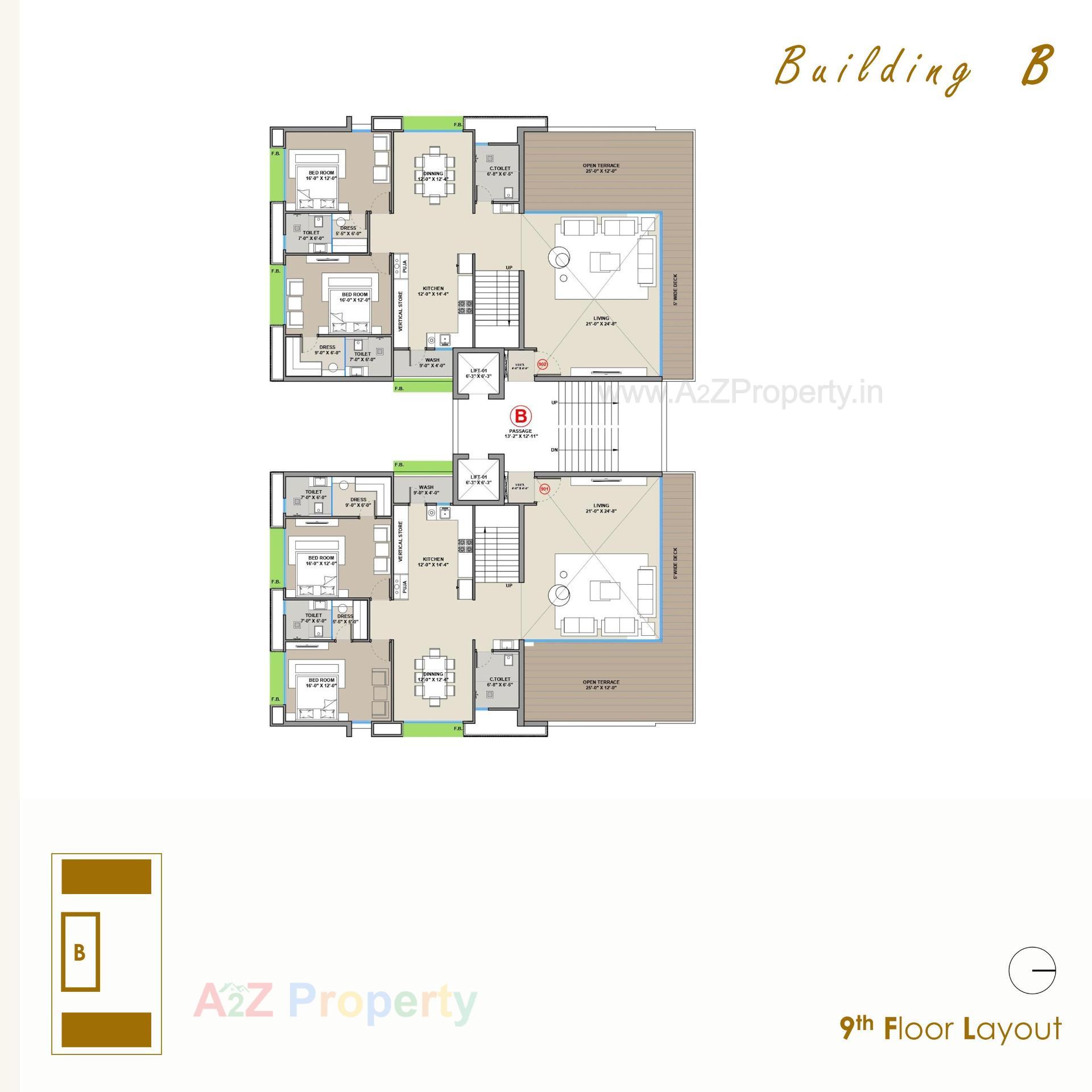 Layout of real estate project Baghban The Life Style located at Pal, Surat, Gujarat