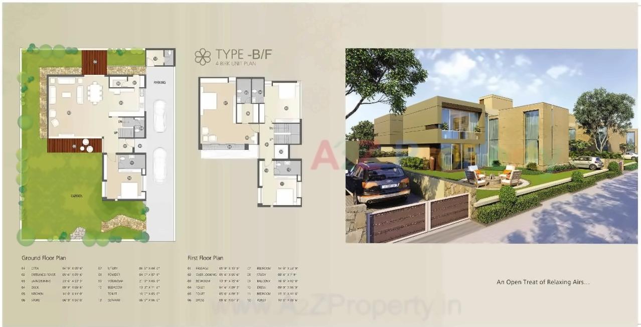 Layout of real estate project Barbella located at Barbodhan, Surat, Gujarat