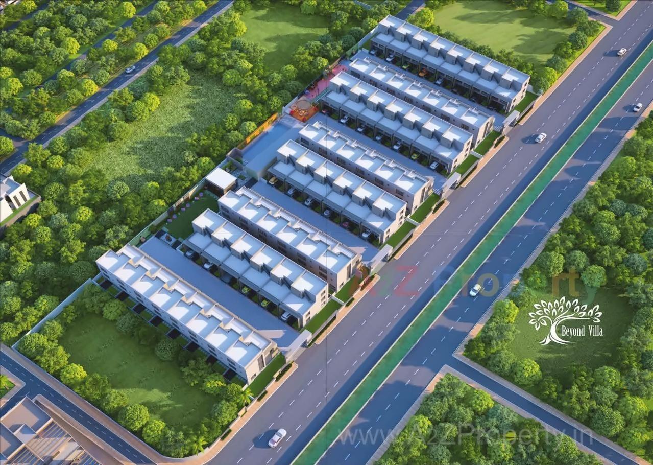 3D Elevation of real estate project Beyond Villa located at Jahangirabad, Surat, Gujarat