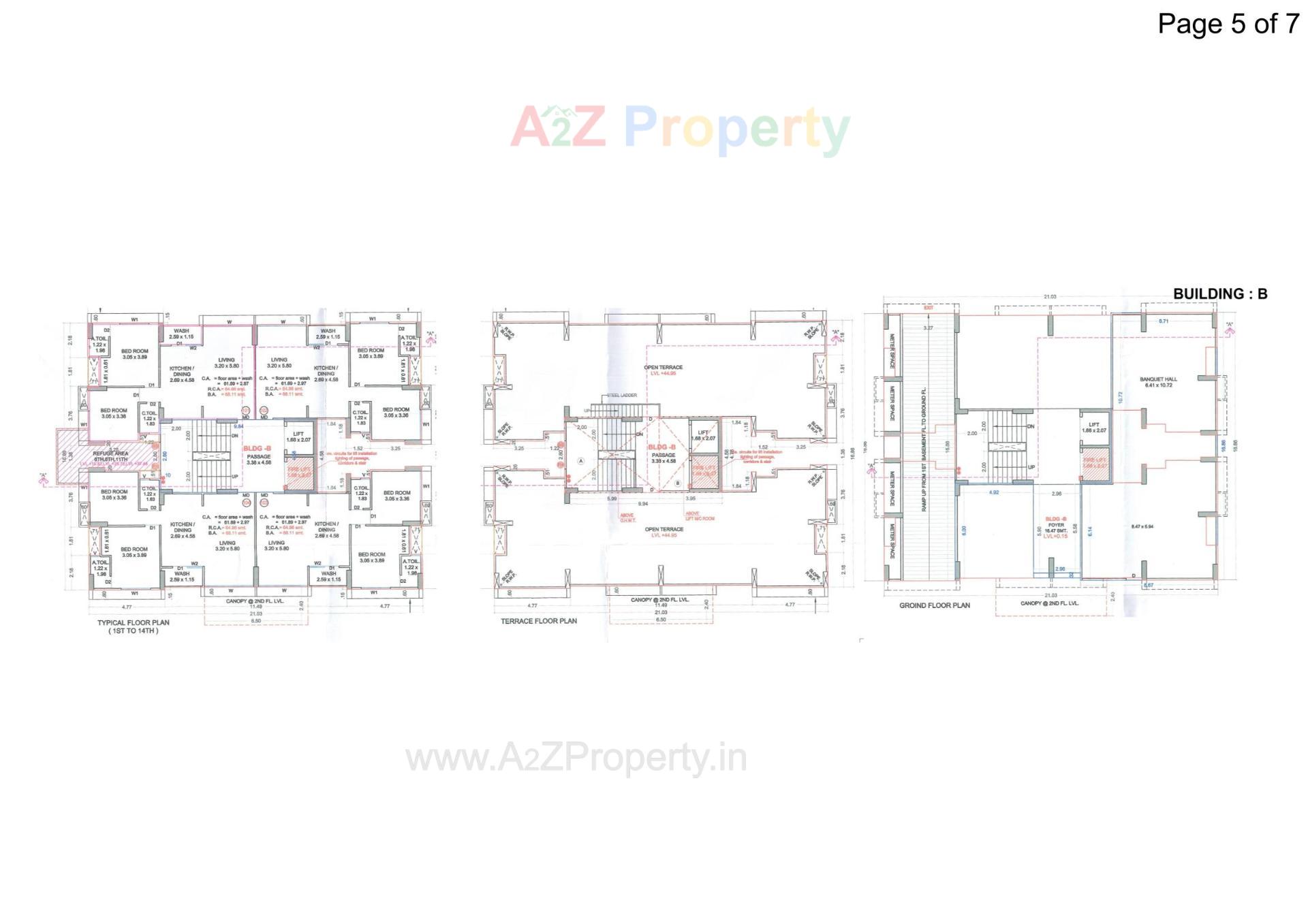 Layout of real estate project Bhagwat Elita located at Mota-varachha, Surat, Gujarat