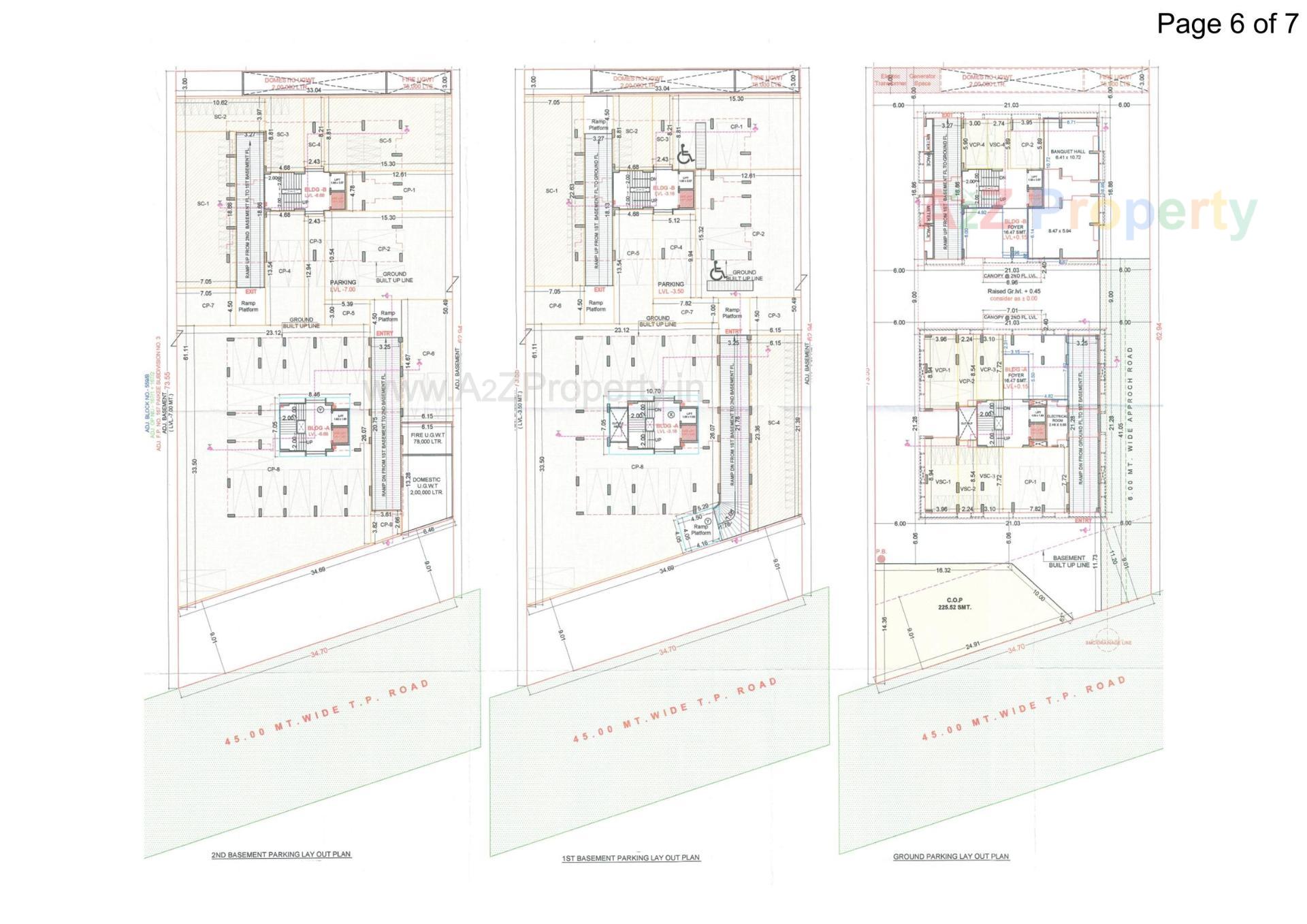 Layout of real estate project Bhagwat Elita located at Mota-varachha, Surat, Gujarat