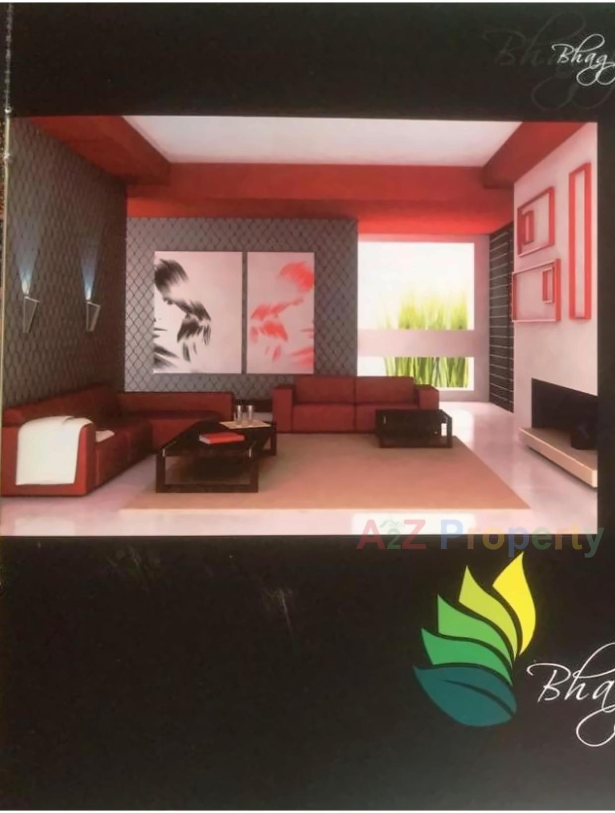 3D Elevation of real estate project Bhagyalaxmi Residency located at Bhesan, Surat, Gujarat