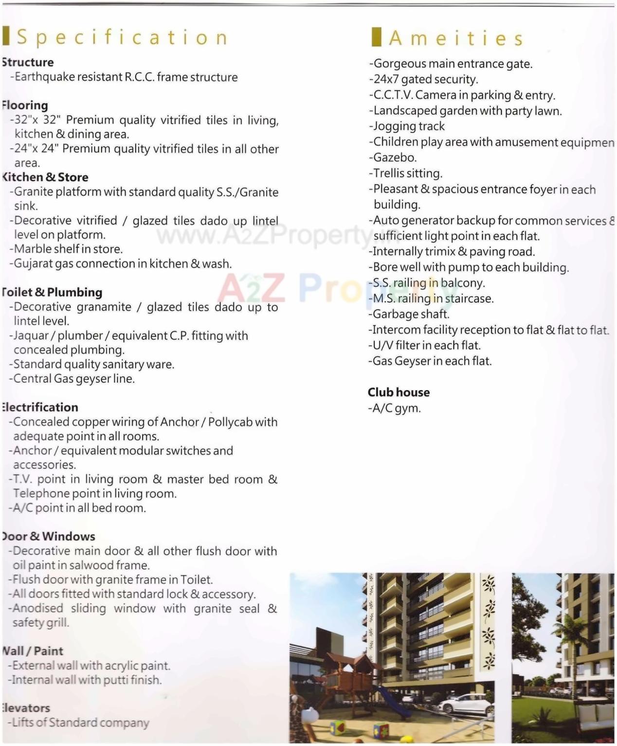  of real estate project Bilvam Heights located at Surat, Surat, Gujarat