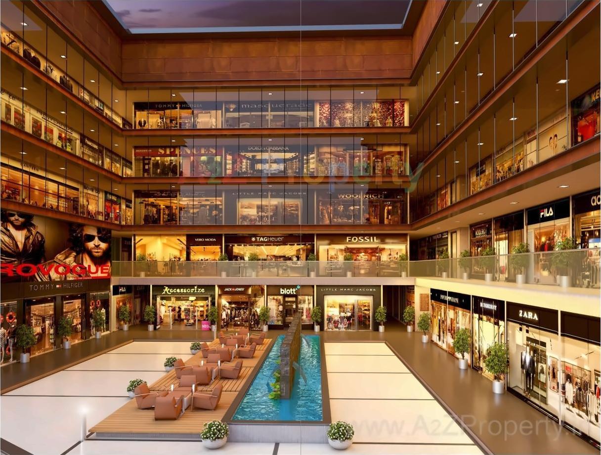 3D Elevation of real estate project Blu Eminence located at Surat, Surat, Gujarat