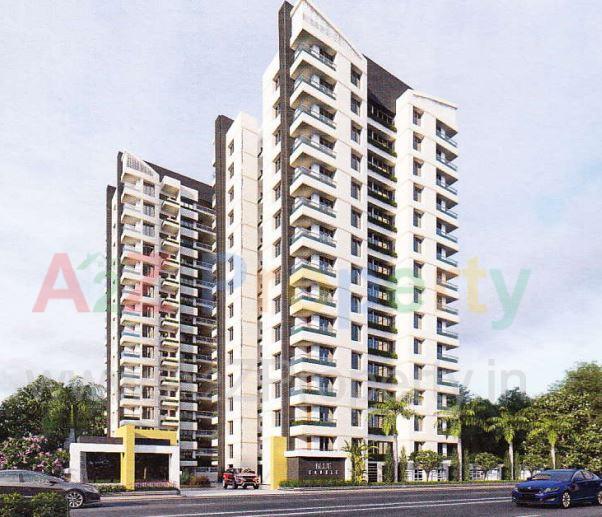 3D Elevation of real estate project Blue Candle located at Singanpore, Surat, Gujarat