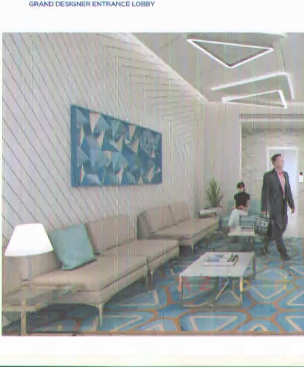 3D Elevation of real estate project Blue Ski Commerce Square located at Surat, Surat, Gujarat