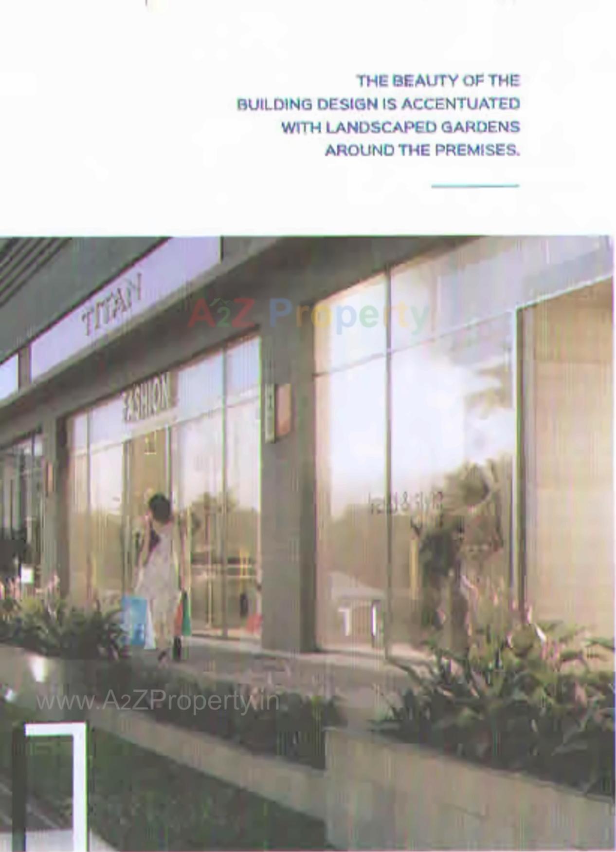 3D Elevation of real estate project Blue Ski Commerce Square located at Surat, Surat, Gujarat