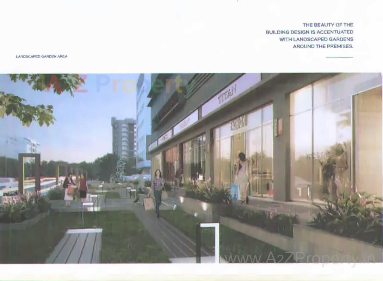 3D Elevation of real estate project Blue Ski Commerce Square located at Surat, Surat, Gujarat