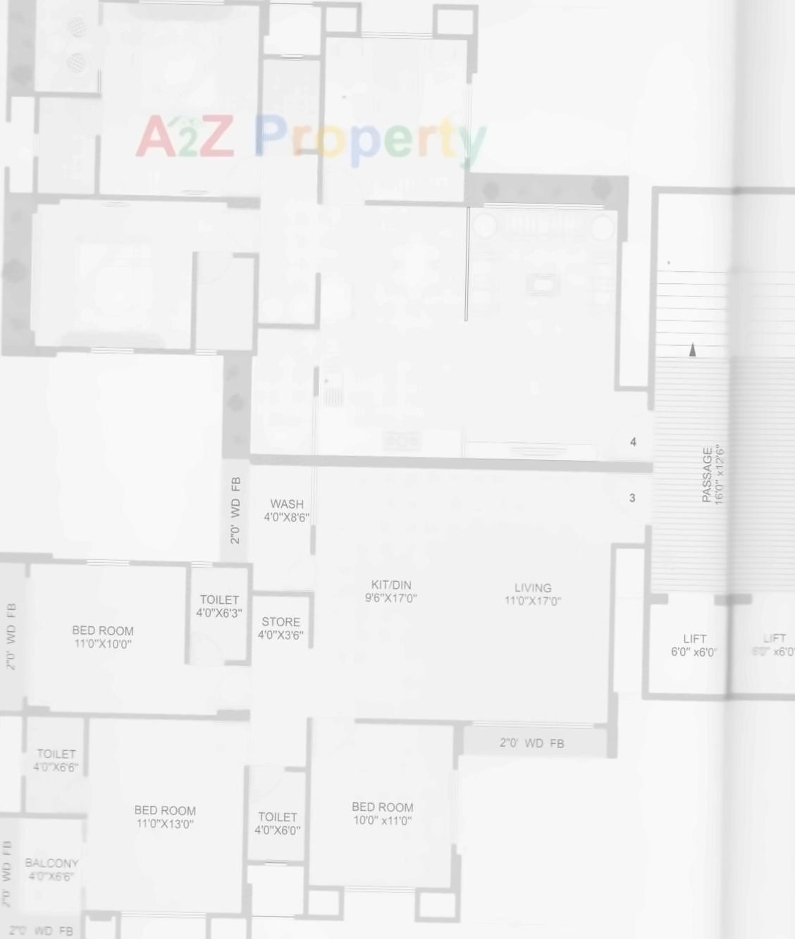 Layout of real estate project Bramand Residency located at Ved, Surat, Gujarat