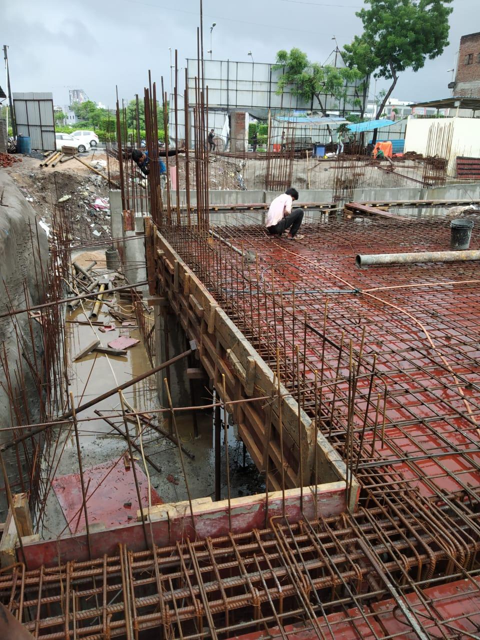 192171_const of real estate project Canal Point located at Majura, Surat, Gujarat