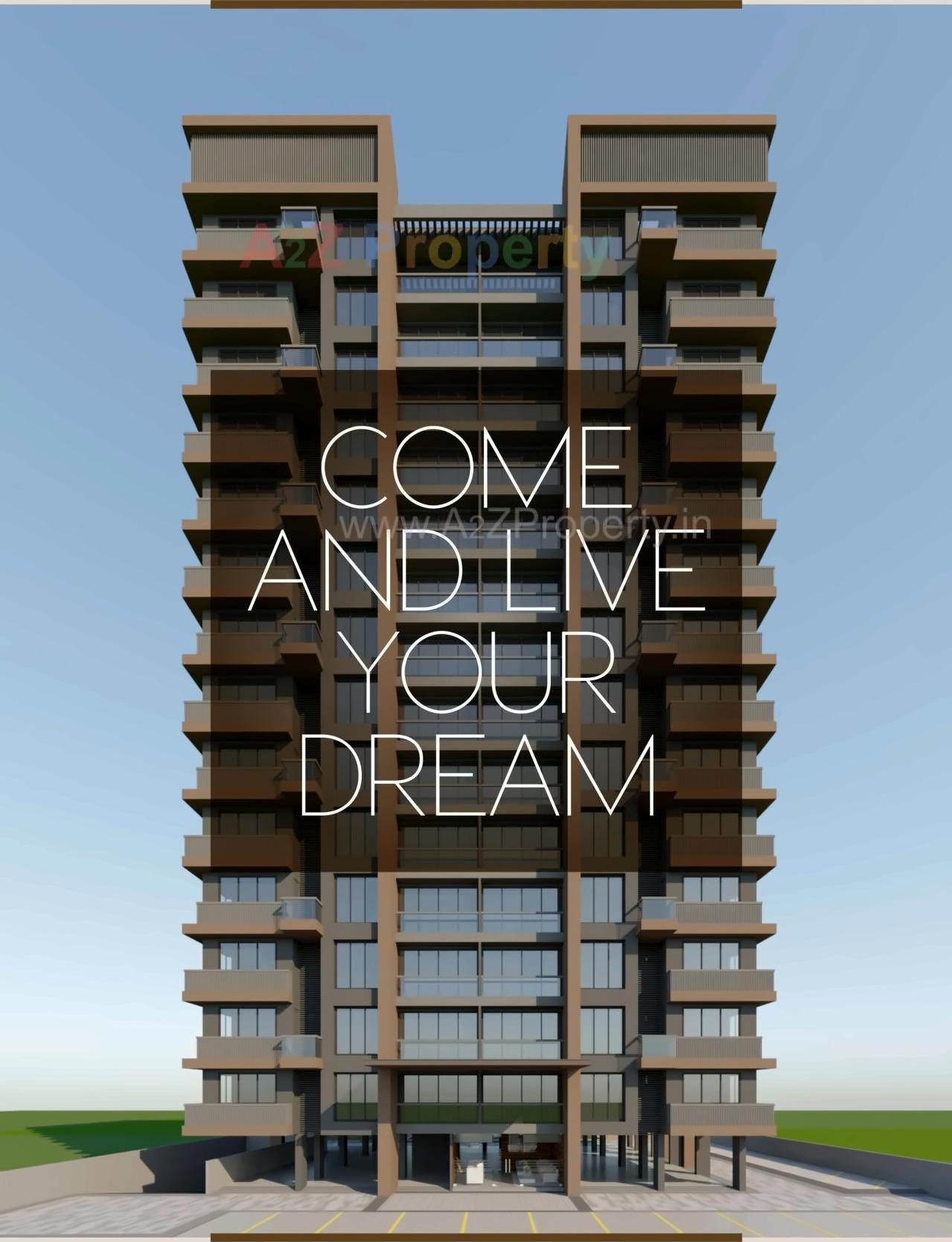 3D Elevation of real estate project Capital Calisto located at Palanpur, Surat, Gujarat