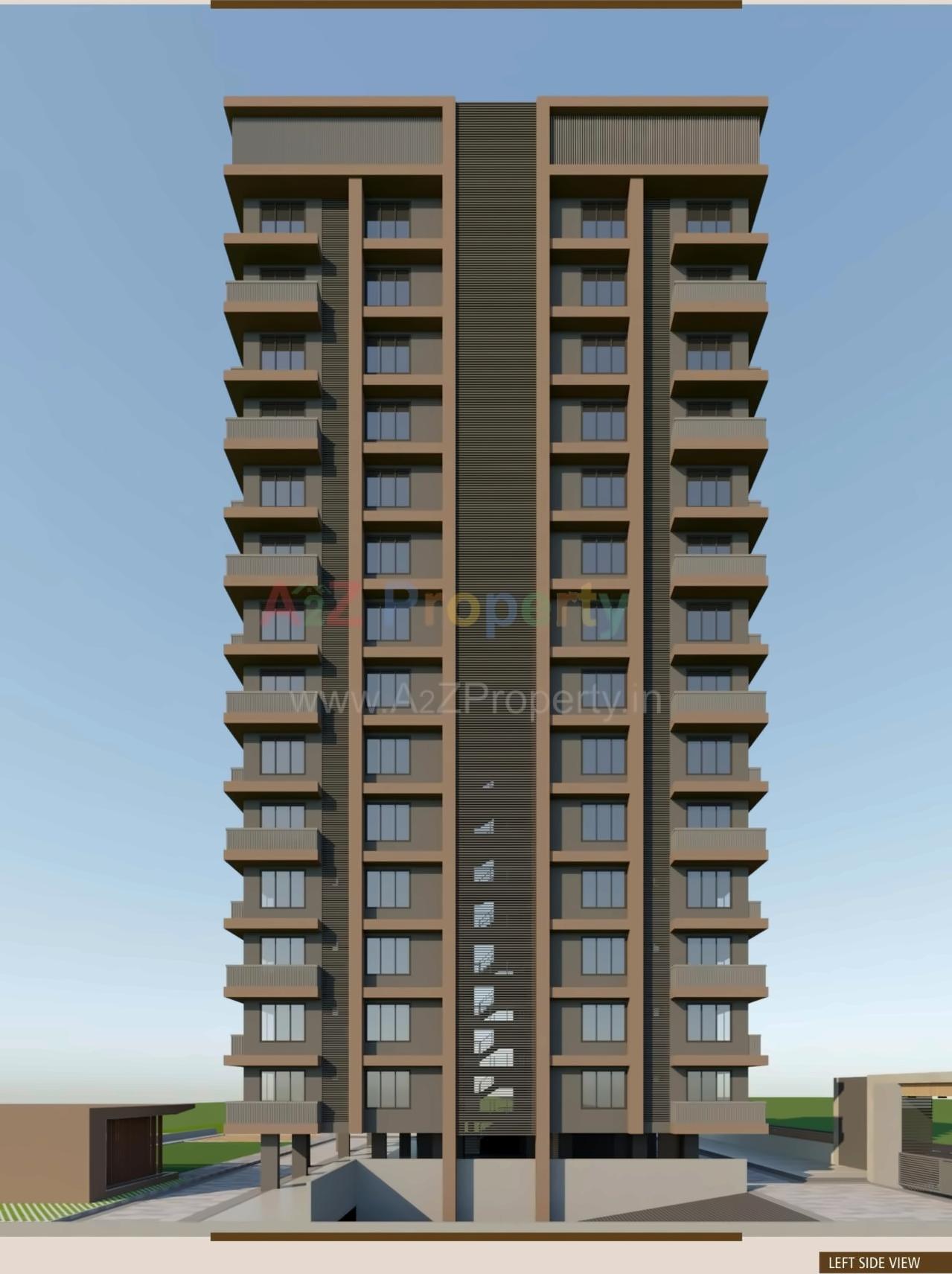 3D Elevation of real estate project Capital Calisto located at Palanpur, Surat, Gujarat