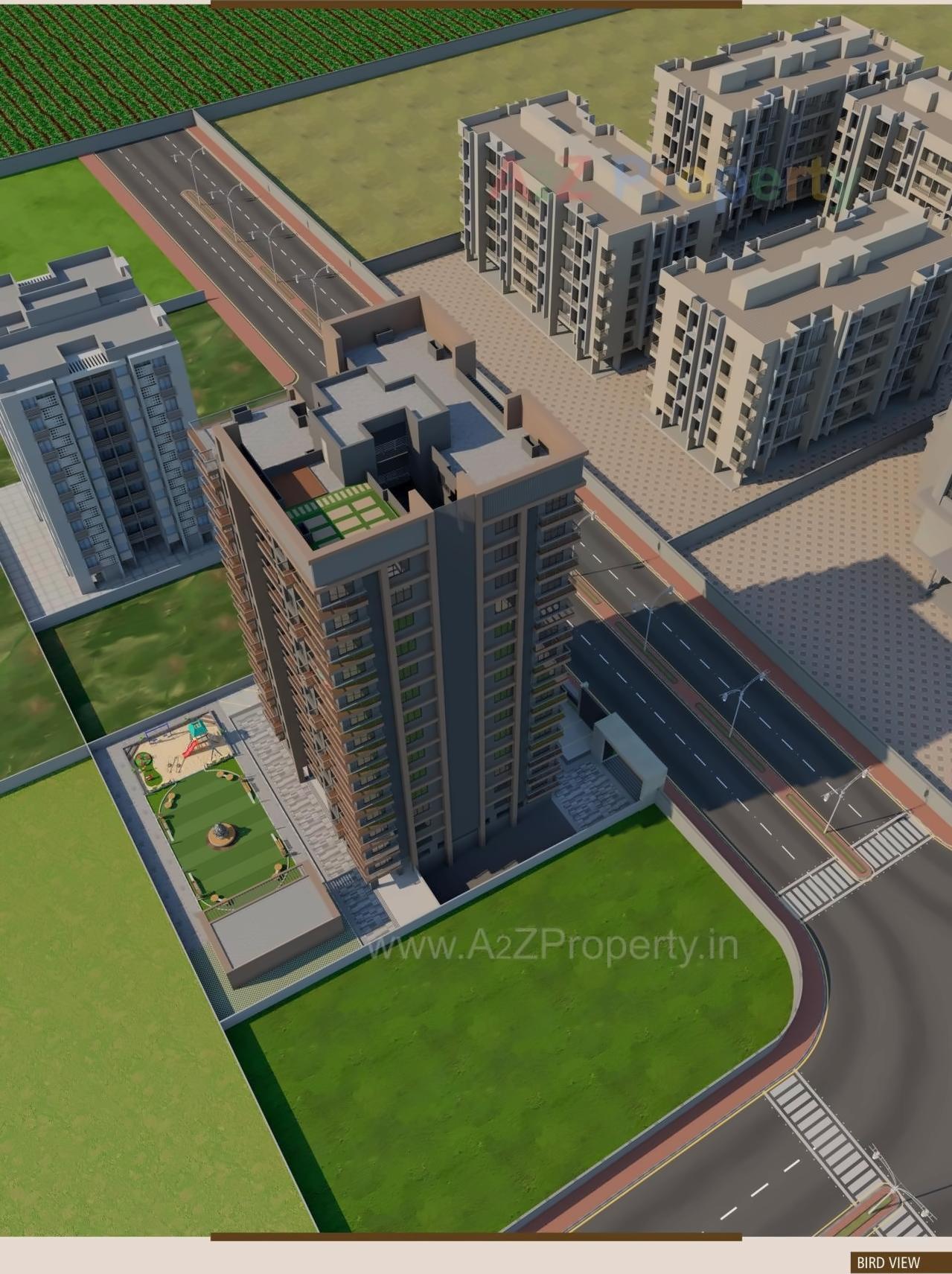 3D Elevation of real estate project Capital Calisto located at Palanpur, Surat, Gujarat