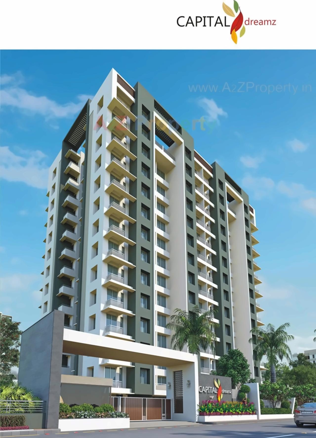 3D Elevation of real estate project Capital Dreamz located at Surat, Surat, Gujarat