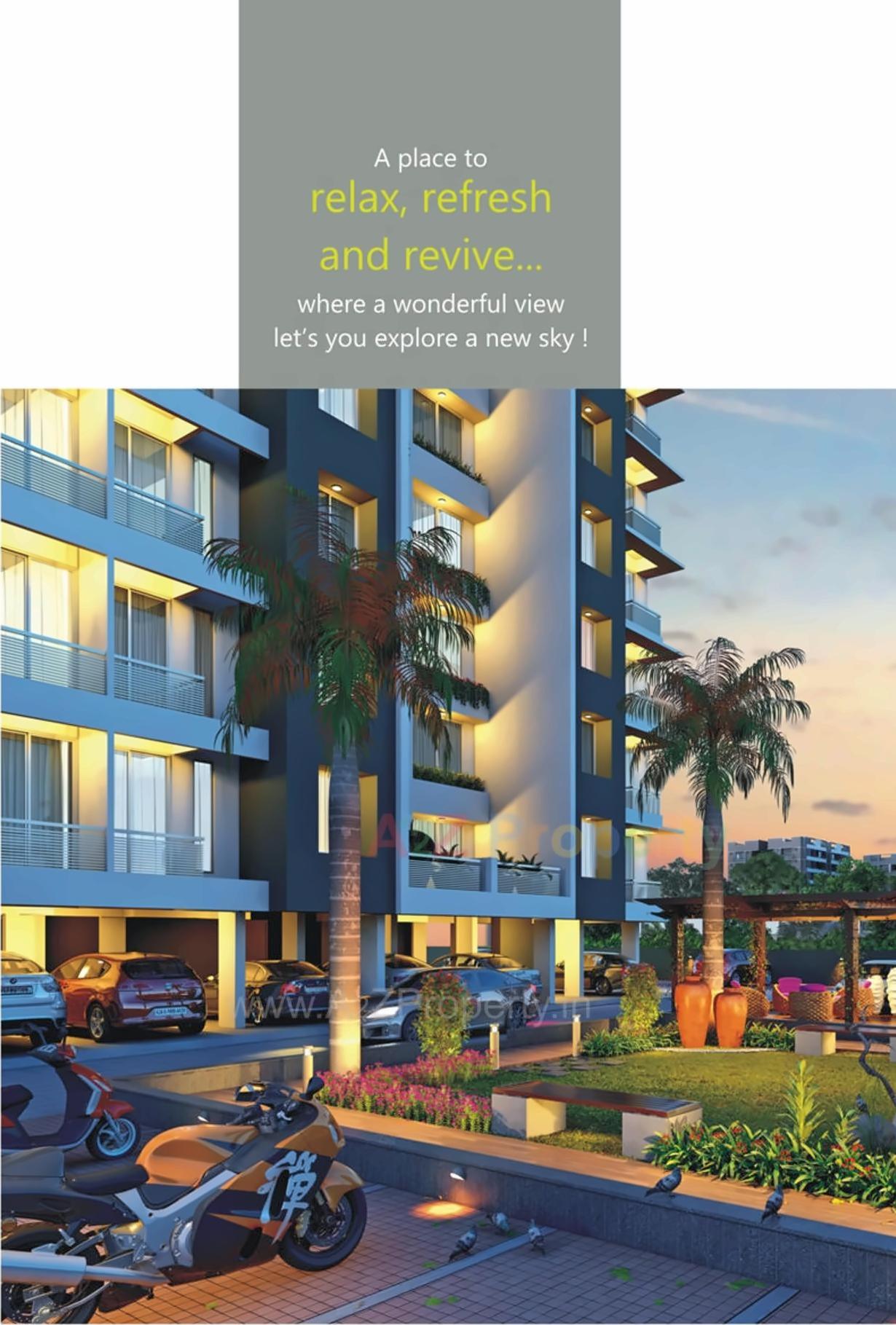 3D Elevation of real estate project Capital Dreamz located at Surat, Surat, Gujarat