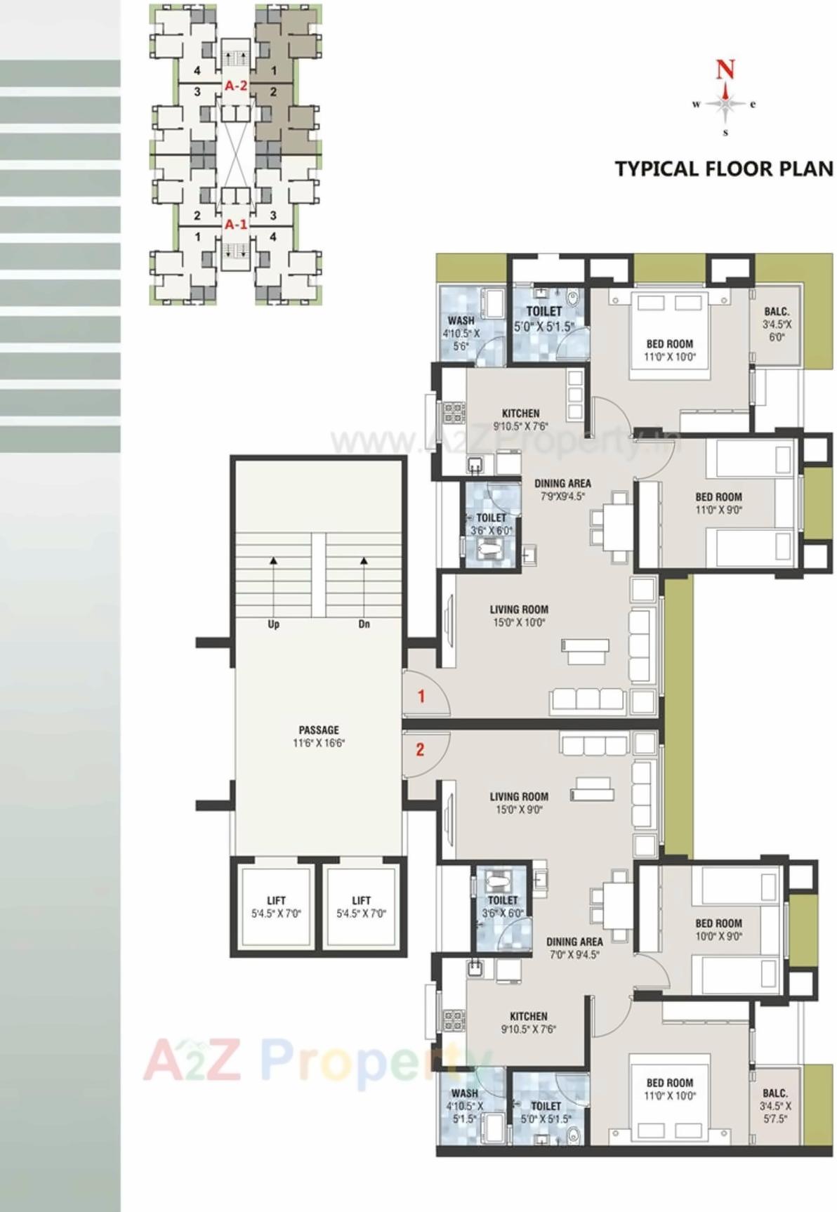 Layout of real estate project Capital Dreamz located at Surat, Surat, Gujarat