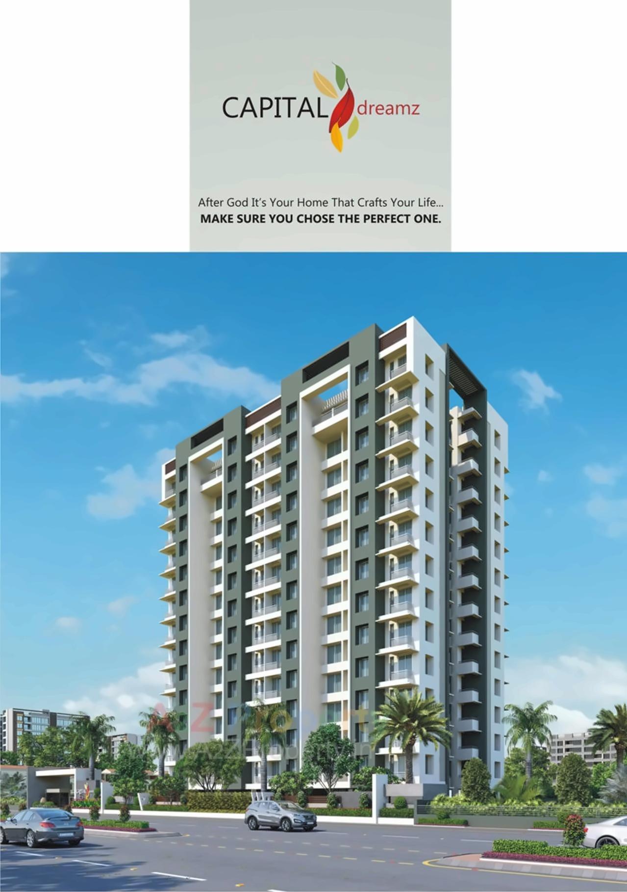 3D Elevation of real estate project Capital Dreamz located at Surat, Surat, Gujarat