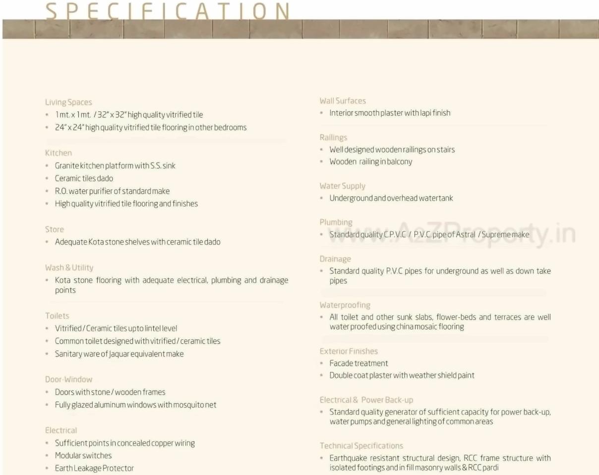 Project Specifications