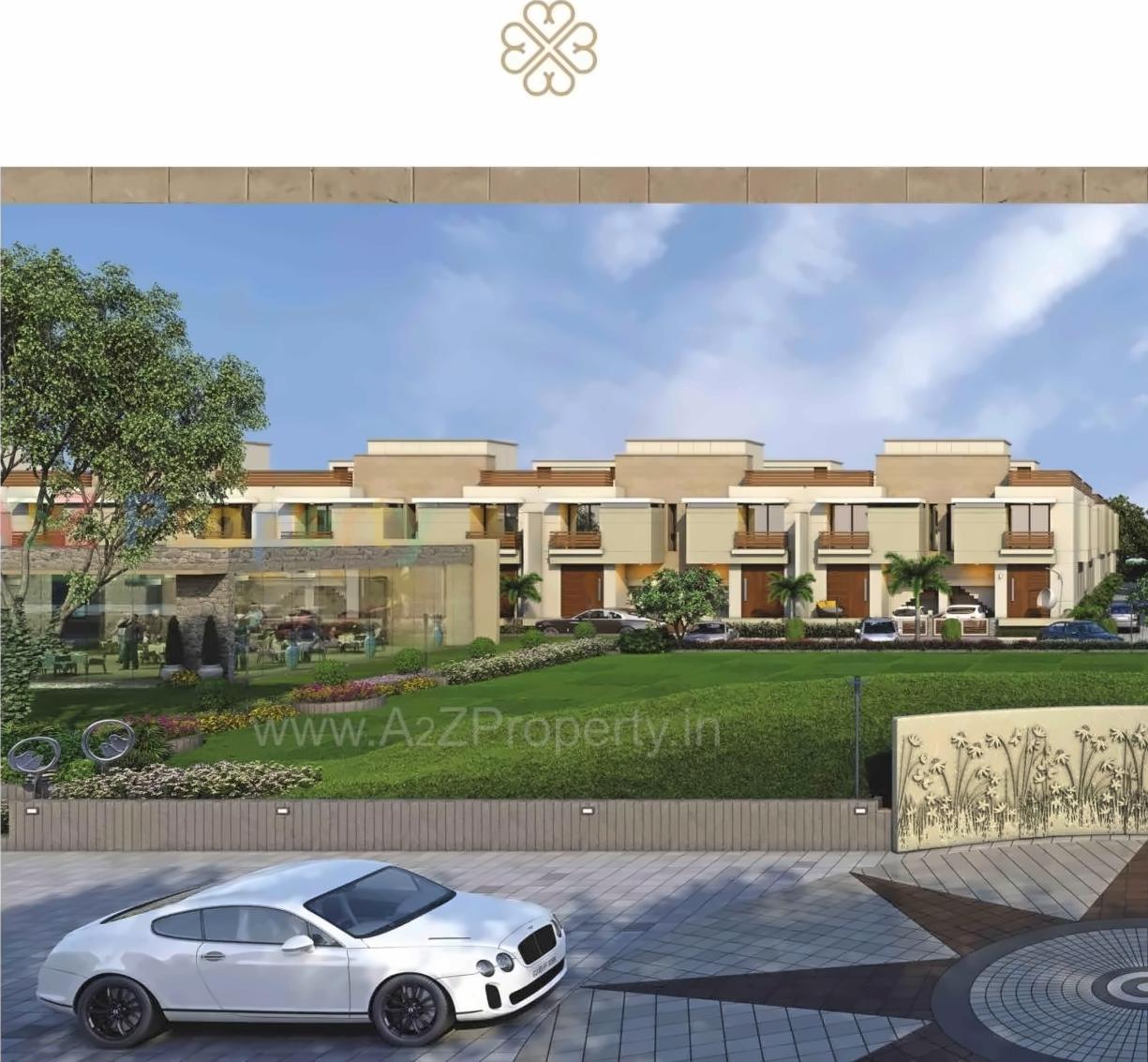 3D Elevation of real estate project Casa Bella located at Barbodhan, Surat, Gujarat