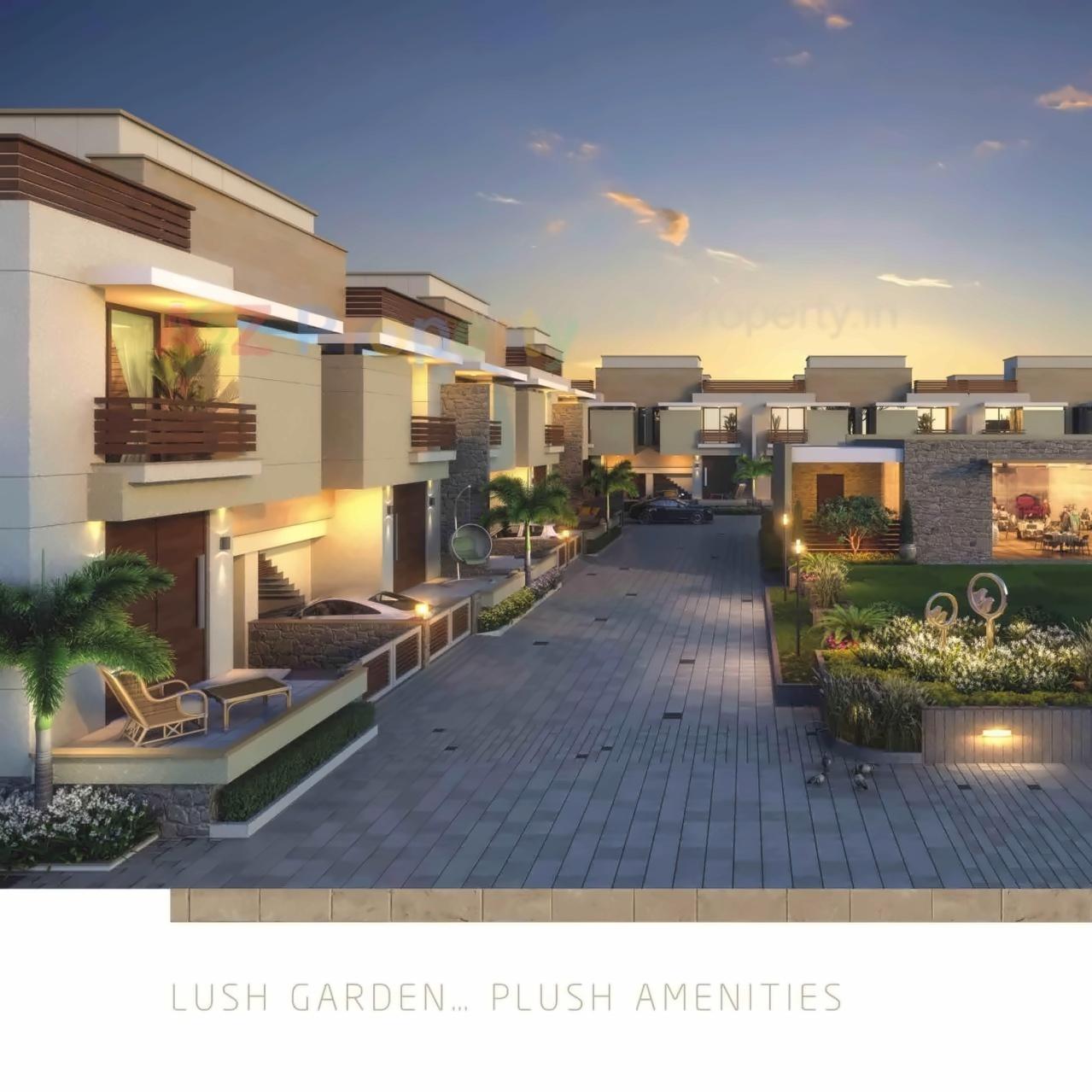 3D Elevation of real estate project Casa Bella located at Barbodhan, Surat, Gujarat