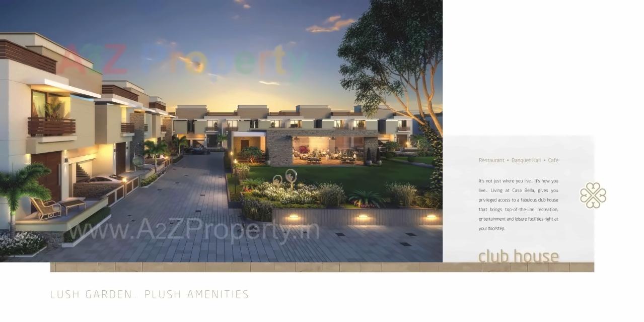 3D Elevation of real estate project Casa Bella located at Barbodhan, Surat, Gujarat