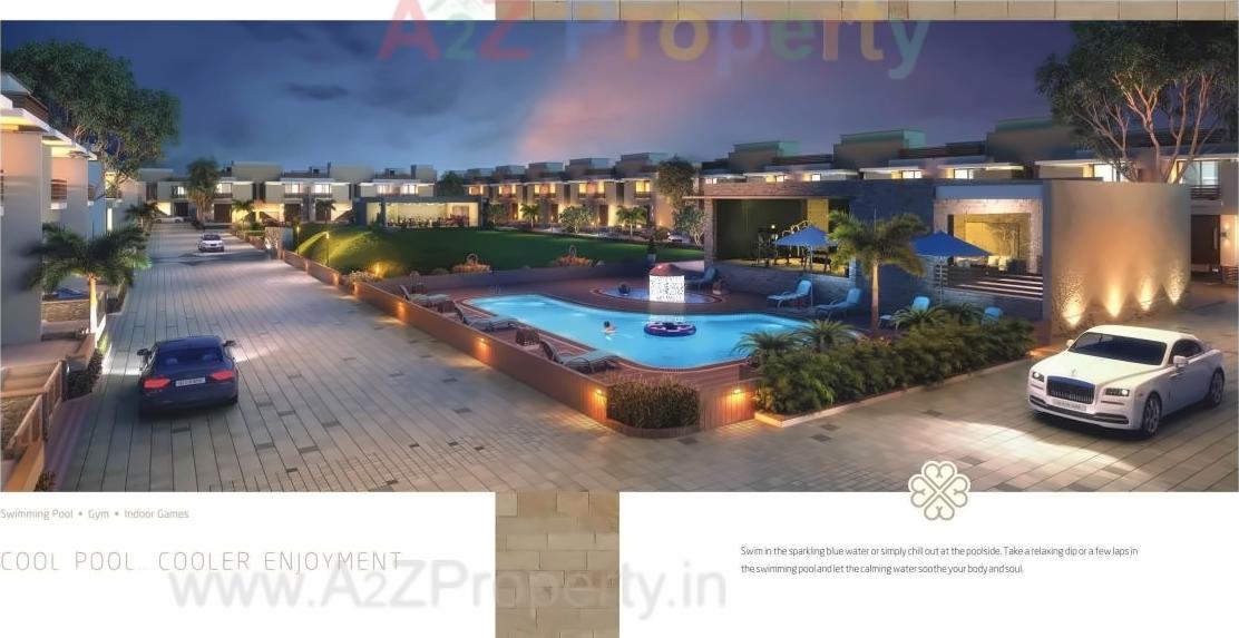 3D Elevation of real estate project Casa Bella located at Barbodhan, Surat, Gujarat